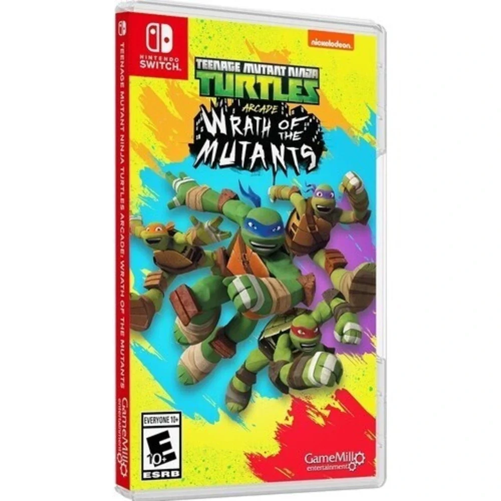 Teenage Mutant Ninja Turtles Arcade Wrath of the Mutants Nintendo Switch New